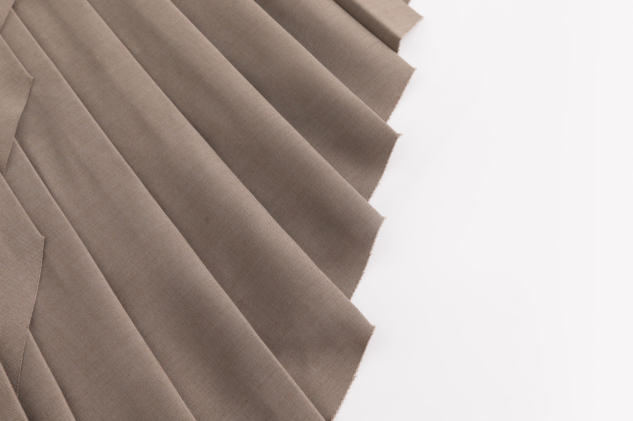 Asymmetrical Pleated Office Skirt Grey