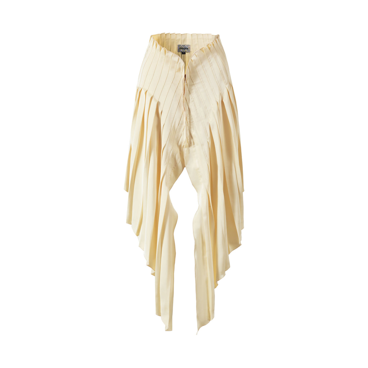 Benedict Satin Pleated Midi Skirt