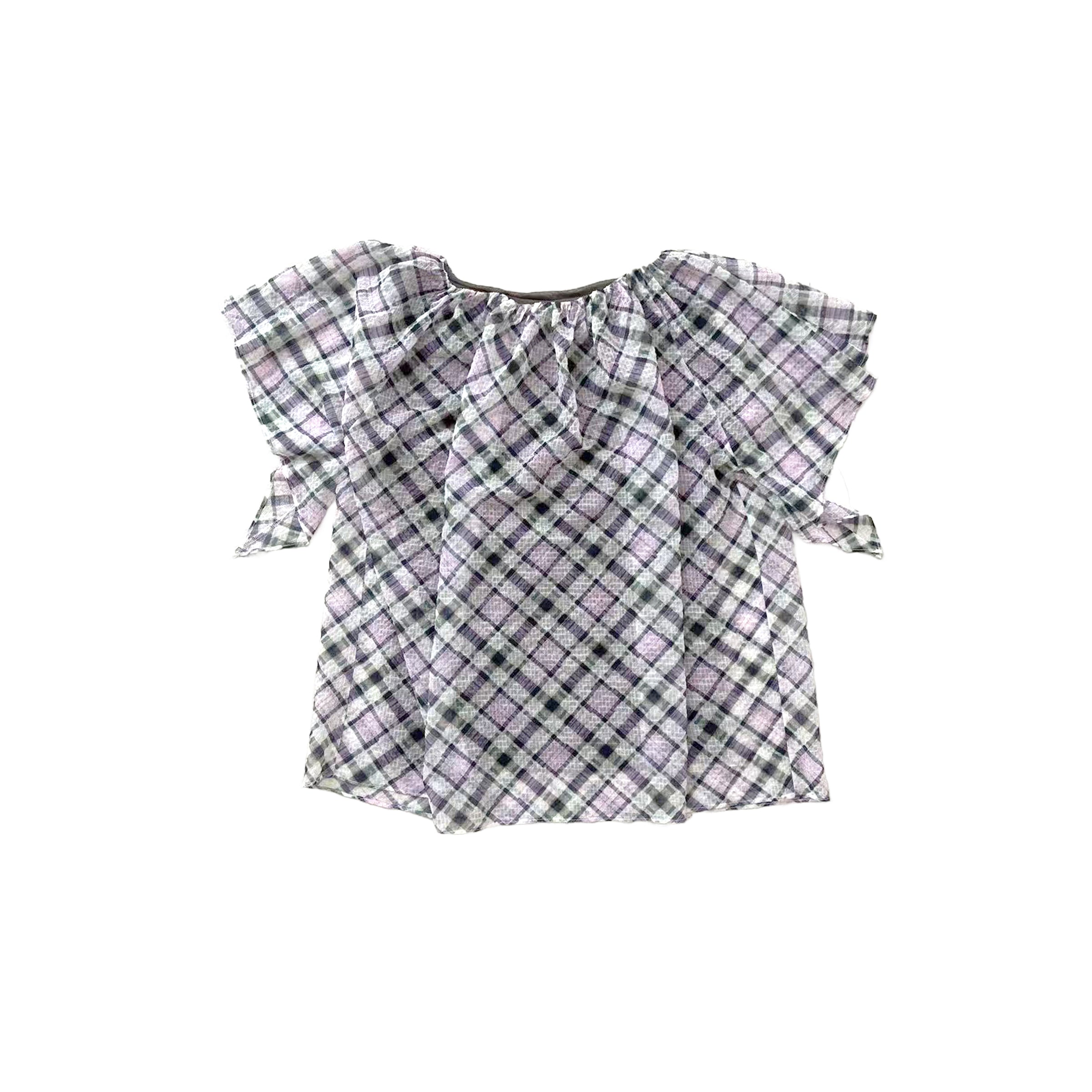 Bubble Chiffon Lined Top Lucid
