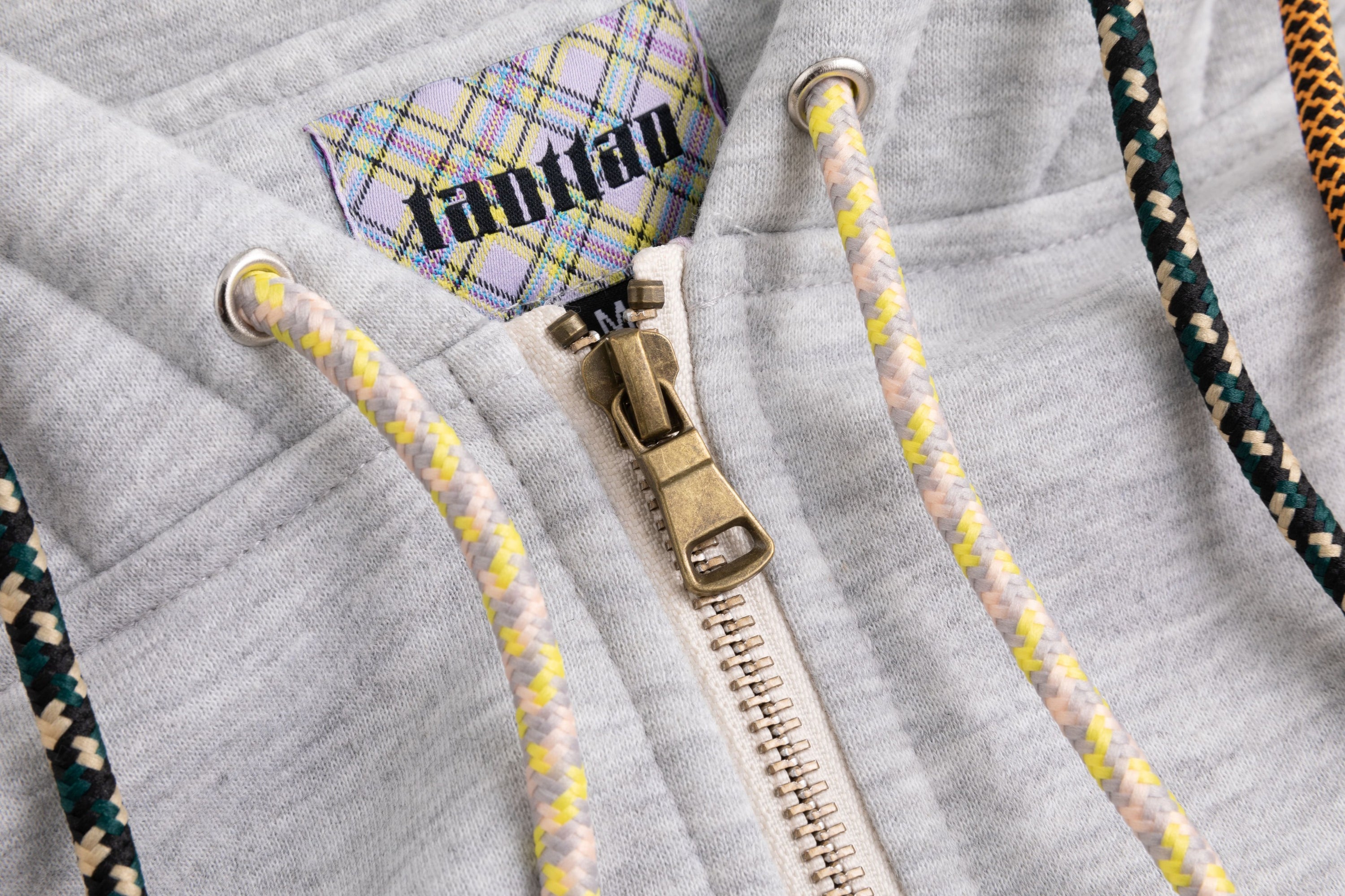 4-DrawString Hoodie Light Grey