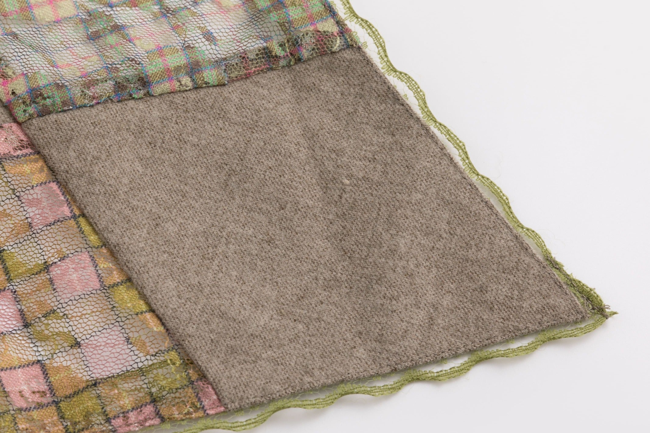 Plaid Lace Patchwork Halter Top Apron Dress – taottao