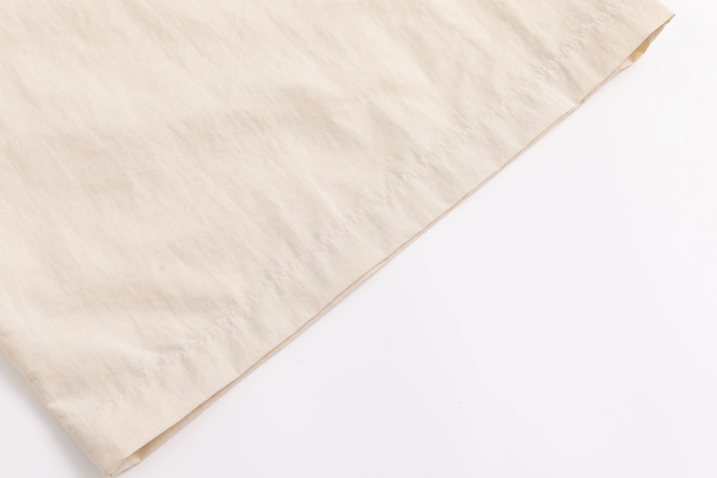 4-string nylon casual pants Ivory