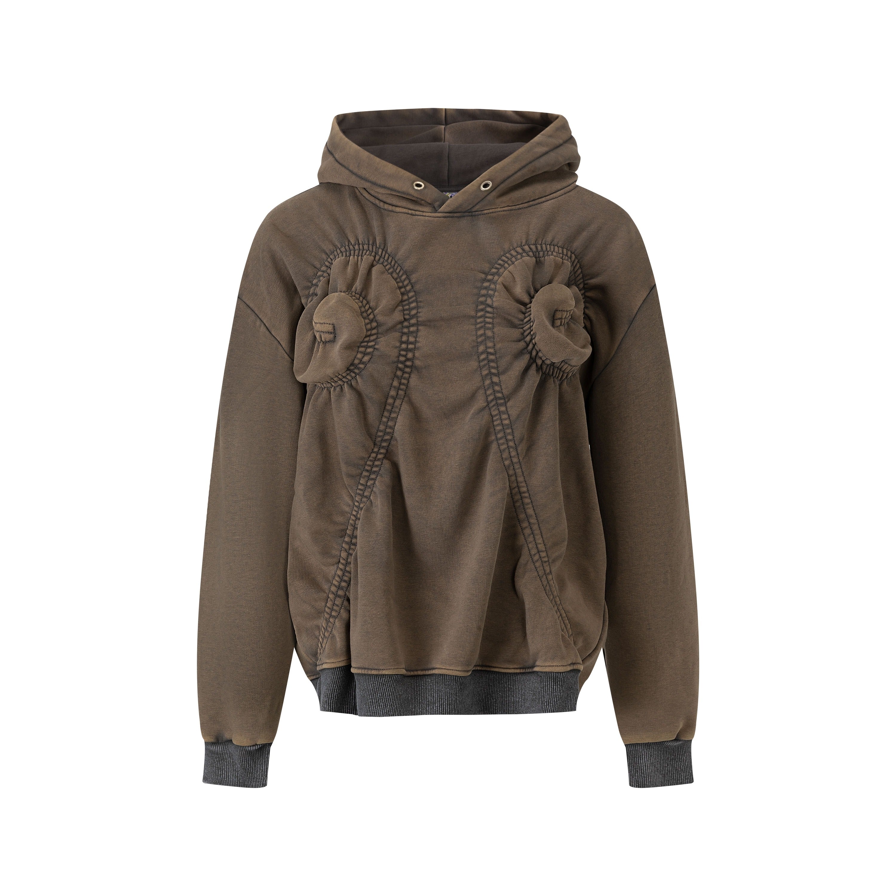 Acid Wash Swirl Hoodie