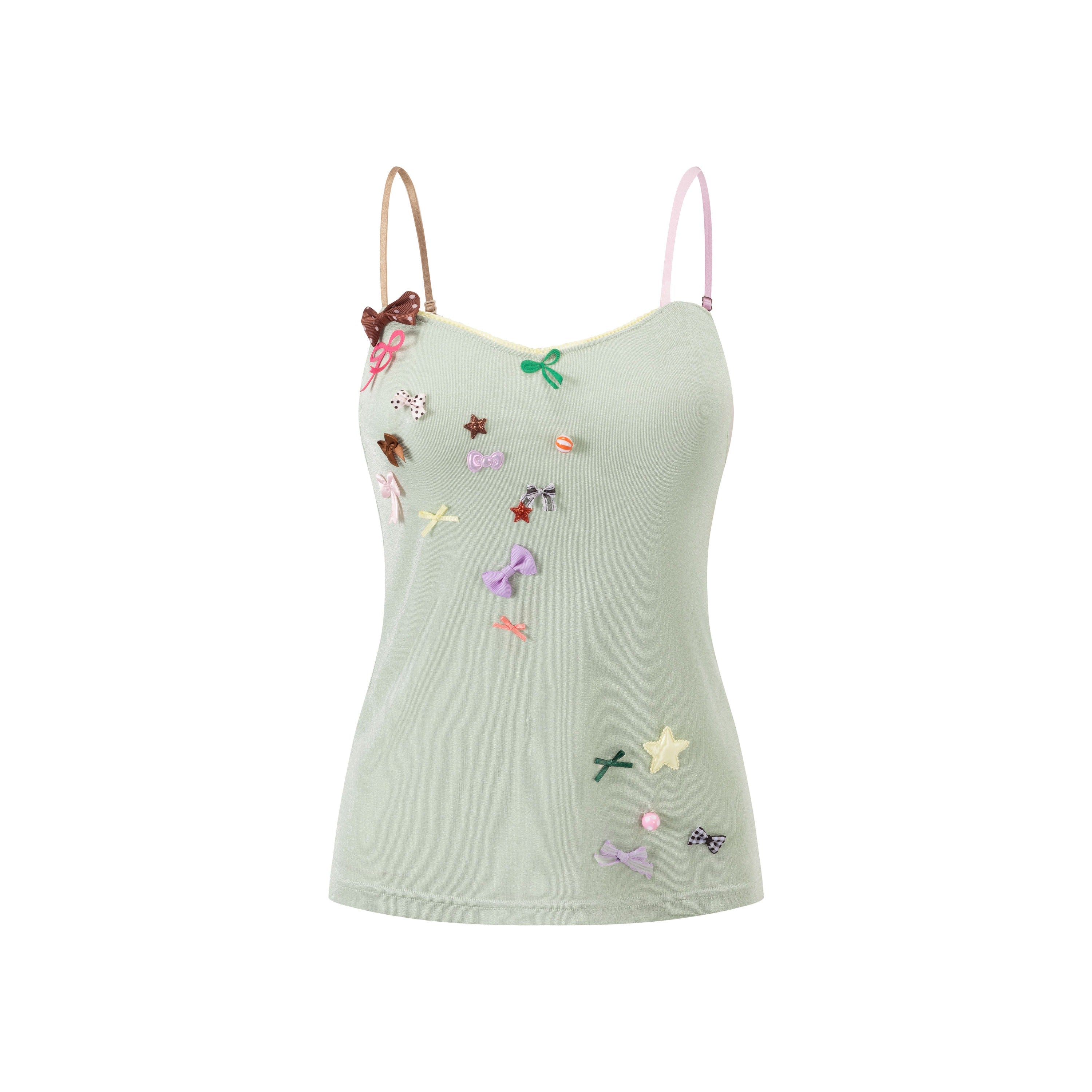 Jade Glossy Coated Sprinkle Cake Top
