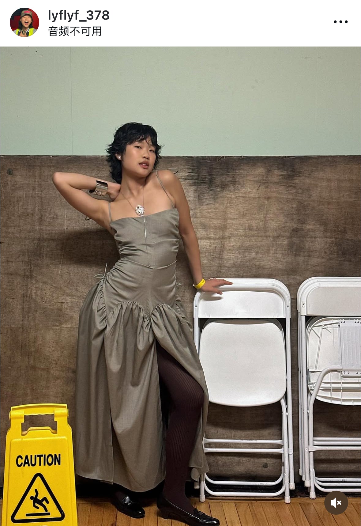Open Back Cami Bubble Maxi Dress Office Grey Suiting