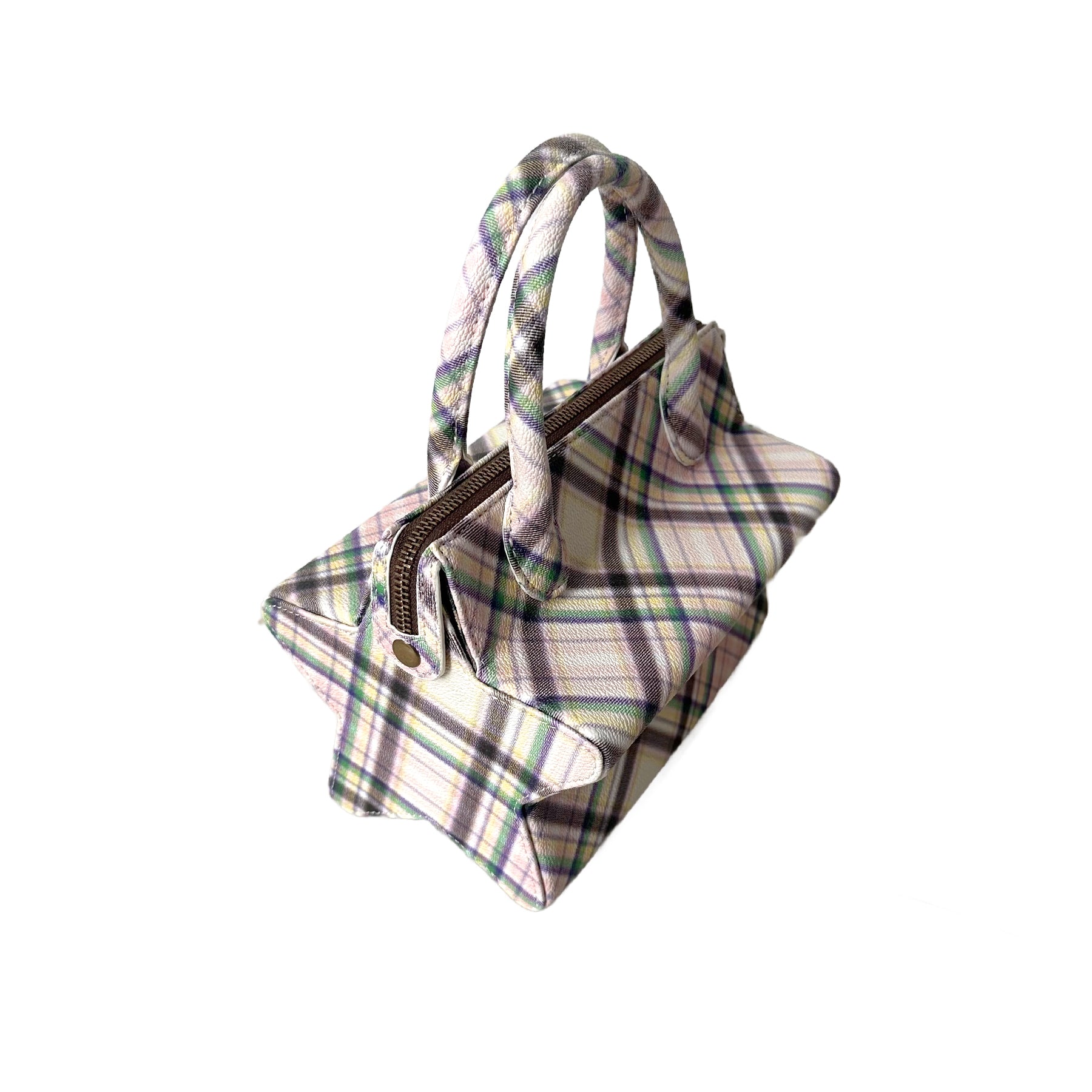 The Star Bag Dollhouse Plaid