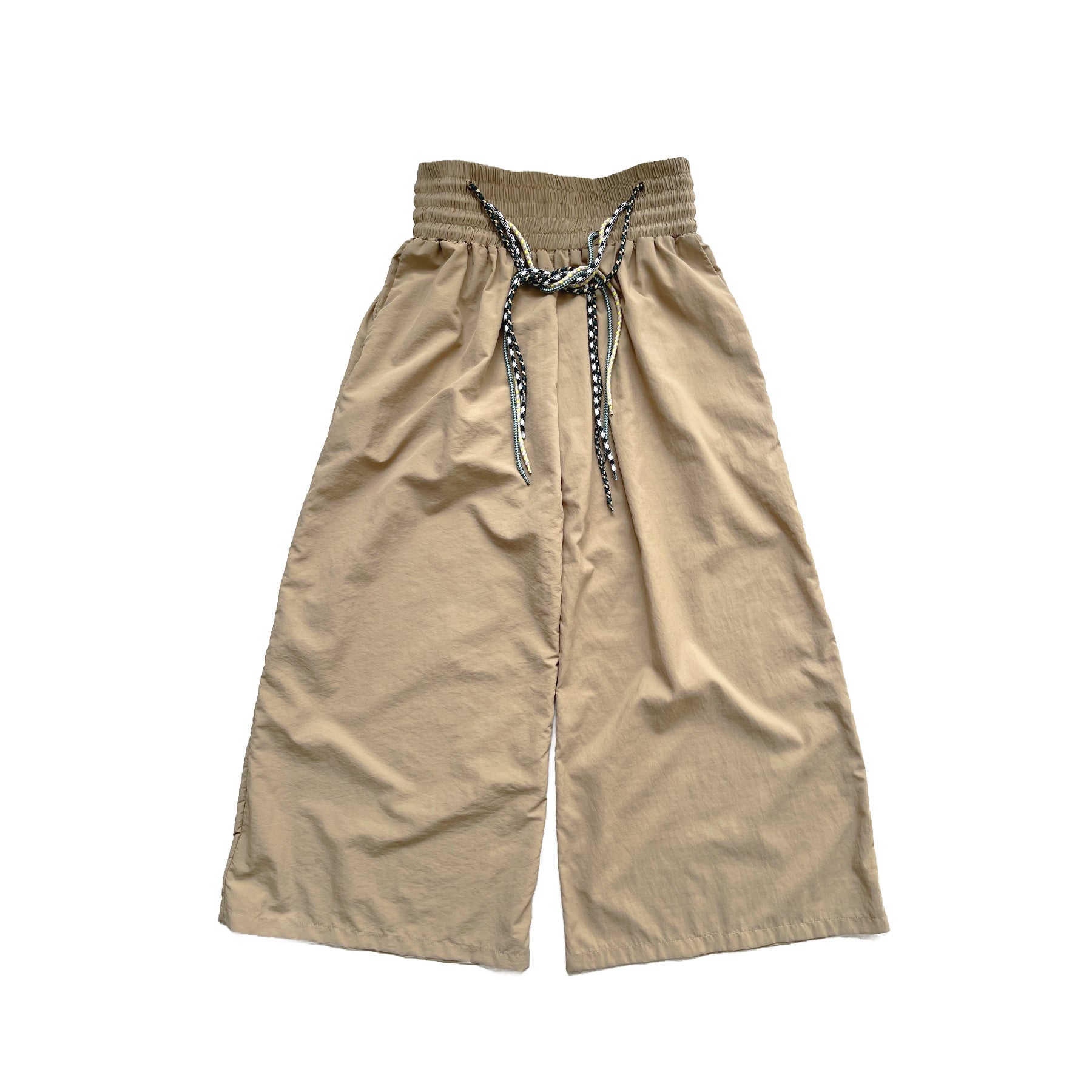 4-string nylon casual pants Khaki