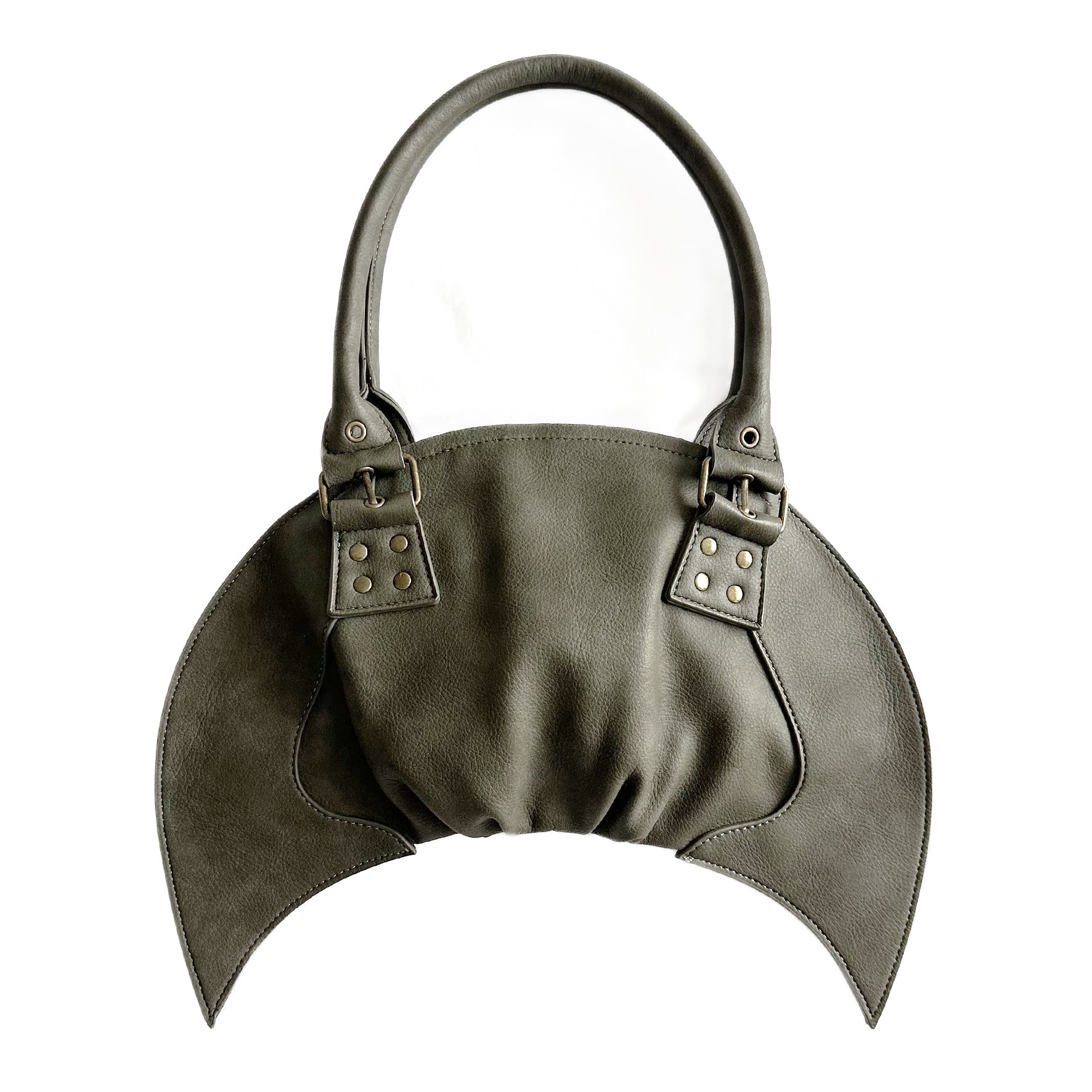 The Croissant Bag Matte Moss Grey SS25 PRE-ORDER